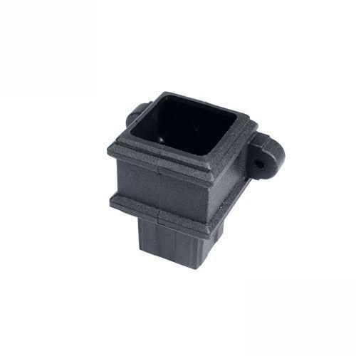 Product image for Cascade Cast Iron Style 65mm Plastic Pipe Coupler With Lugs - Grey