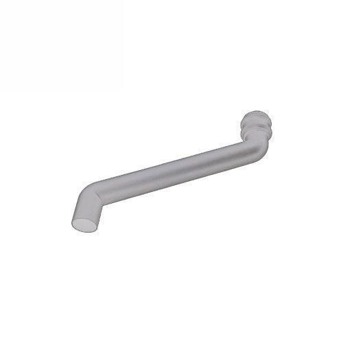 Product image for Cascade Cast Iron Style 68mm Adjustable Offset Bend - White