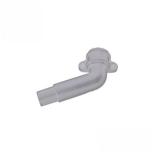 Product image for Cascade Cast Iron Style 68mm Plastic 112.5dg Spigot Bend L/H - White