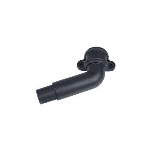Product image for Cascade Cast Iron Style 68mm Plastic 112.5dg Spigot Bend L/H - Grey