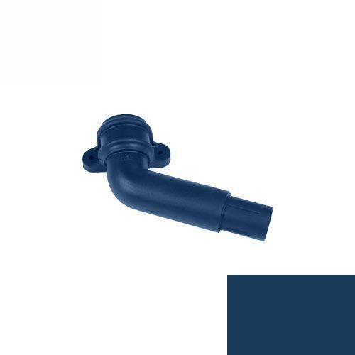 Product image for Cascade Cast Iron Style 68mm Plastic 112.5dg Spigot Bend R/H - Blue