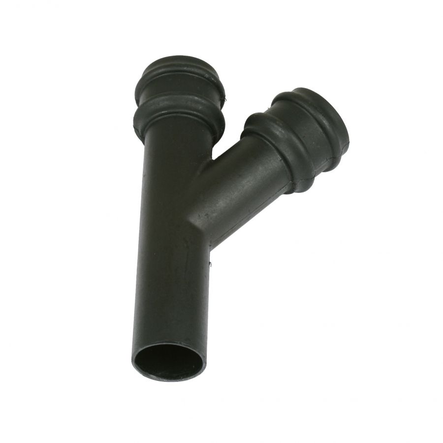 Product image for Cascade Cast Iron Style 68mm Cast Iron Style 135dg Branch - Black