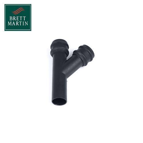 Product image for Cascade Cast Iron Style 68mm Plastic 112.5dg Branch - Grey