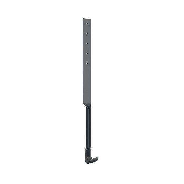 Product image for Lindab Half Round Stay Strap - Anthracite Grey