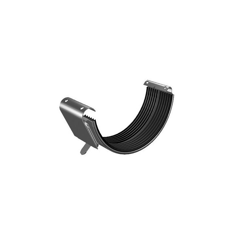 Product image for Galvanised Steel Gutter Half Round Union 150mm - Lindab Magestic