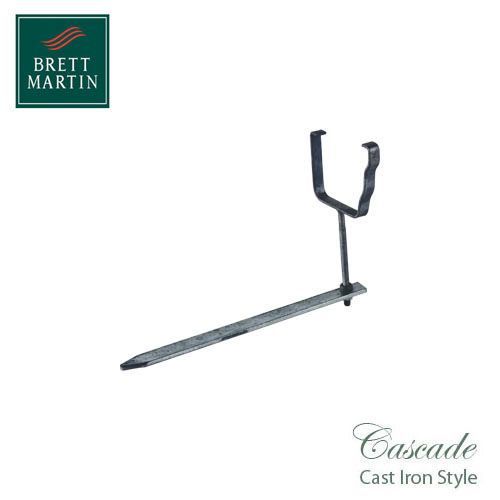 Product image for Cascade Cast Iron Deepstyle 115mm Rise & Fall Bracket Coated Black