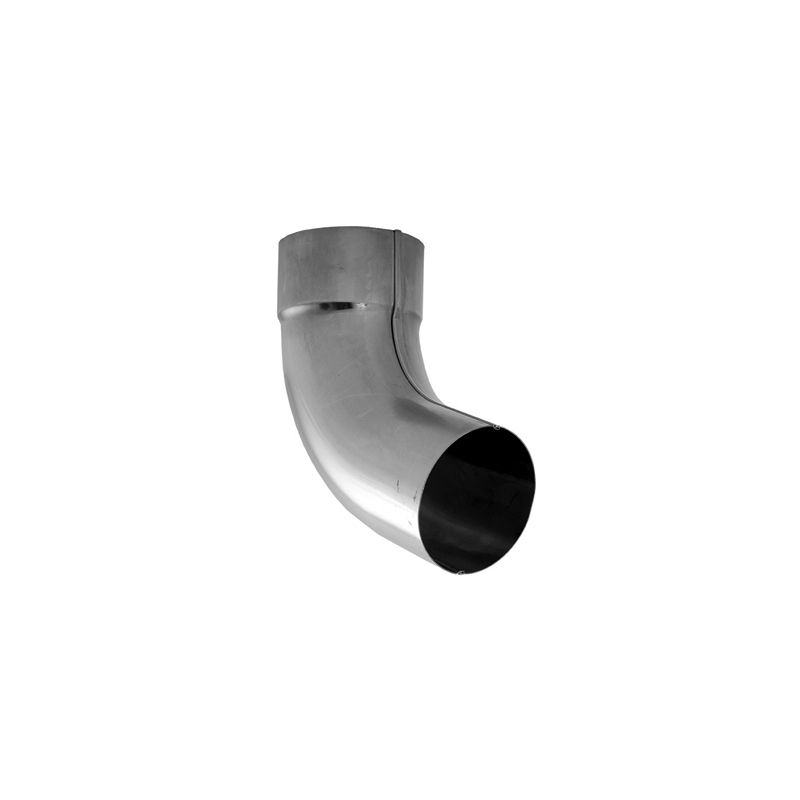 Image of Lindab Magestic 75mm Galvanised Steel 70dg Downpipe Bend