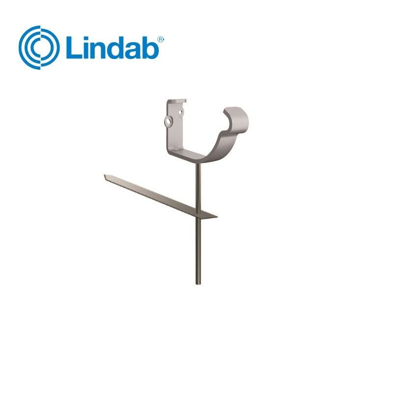 Product image for Lindab Magestic 100mm Half Round Steel Rise & Fall Bracket