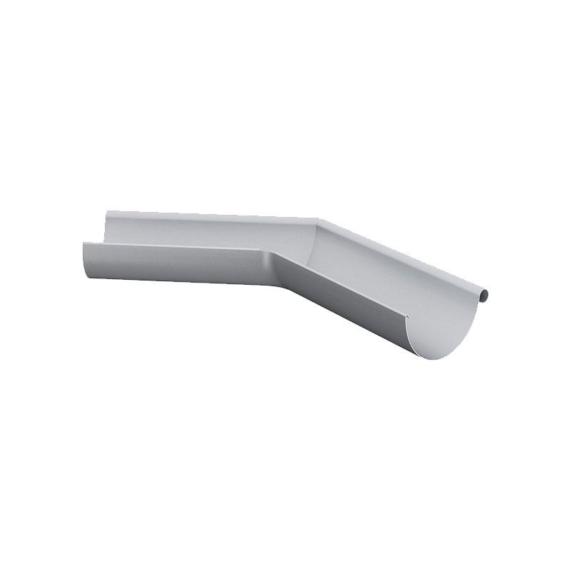 Product image for Lindab Magestic 125mm Half Round Steel 135dg External Gutter Corner