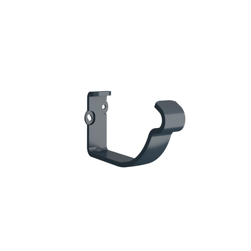 Image of Lindab 150mm Half Round Fascia Bracket - Dark Grey