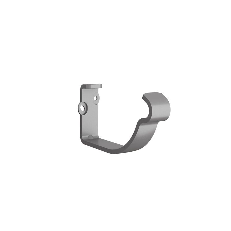 Image of Lindab 125mm Half Round Fascia Bracket - Anthracite Metallic