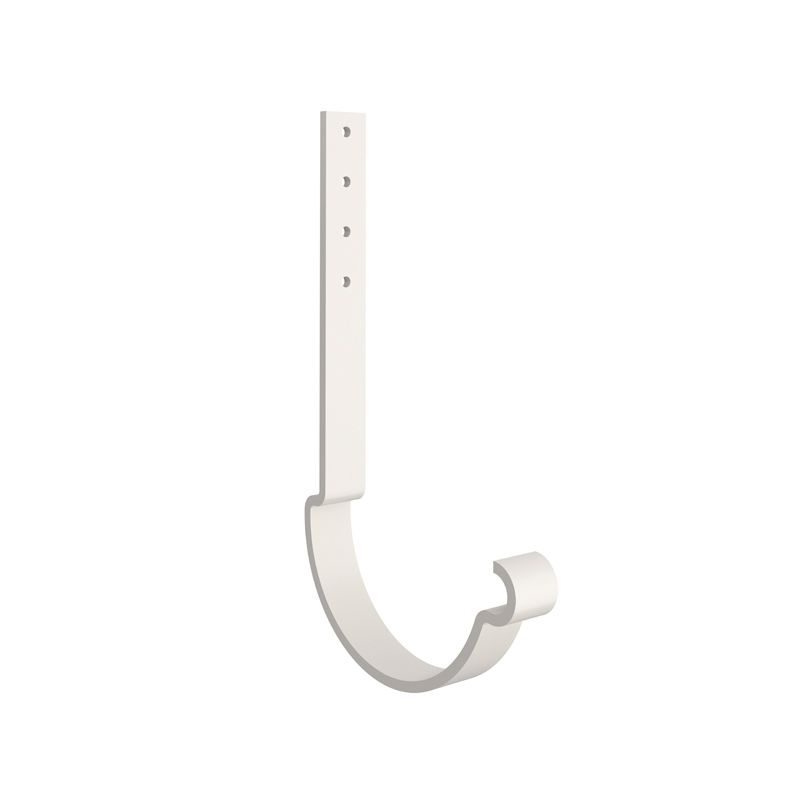 Product image for Lindab 100mm Half Round Steel Rafter Bracket - Antique White