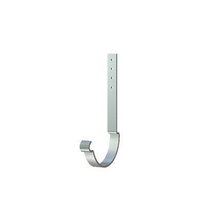 Product image for Lindab 100mm Half Round Steel Rafter Bracket - Anthracite Metallic