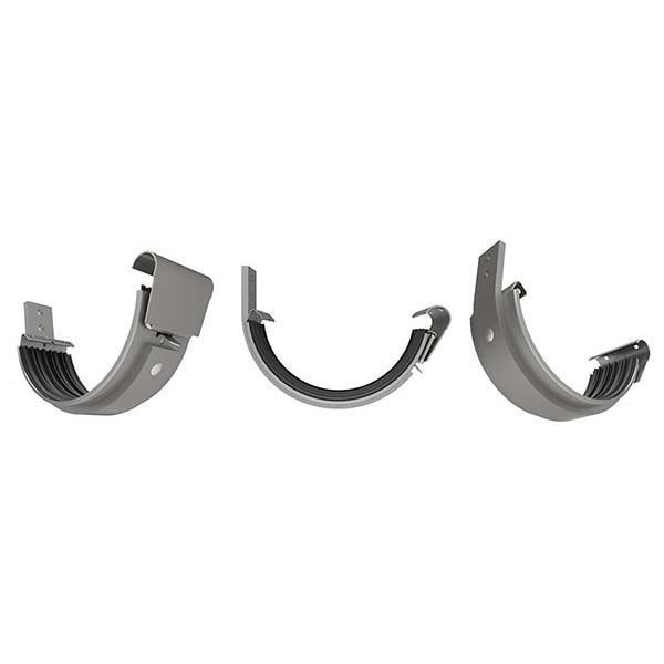 Product image for Lindab 125mm Half Round Radius Gutter Bracket - Antique White