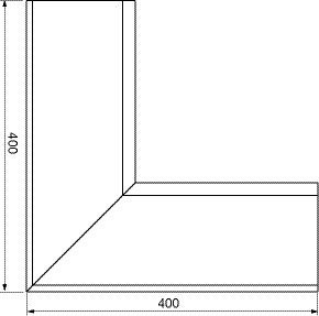 Product image for Lindab 140mm Rectangular 90dg Internal Gutter Corner - Brown
