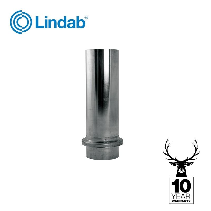 Image of Lindab Magestic 120mm Galvanised Steel Downpipe Drain Shoe