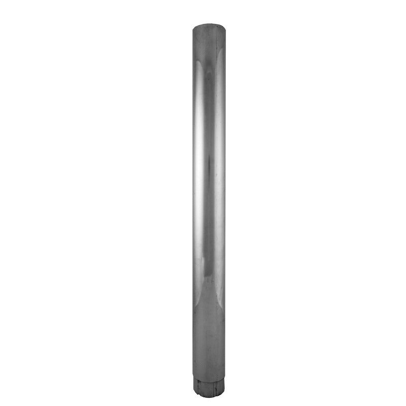 Product image for Lindab Magestic 120mm Half Round Galvanised Steel 1m Downpipe
