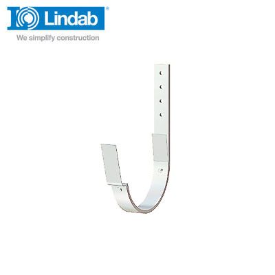 Product image for Lindab 190mm Half Round Fascia Bracket - Antique White