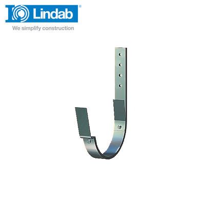 Product image for Lindab 190mm Half Round Fascia Bracket - Dark Grey