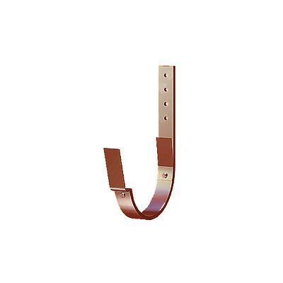 Product image for Lindab 190mm Half Round Fascia Bracket - Dark Red