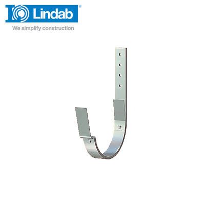 Product image for Lindab 190mm Half Round Fascia Bracket - Anthracite Metallic