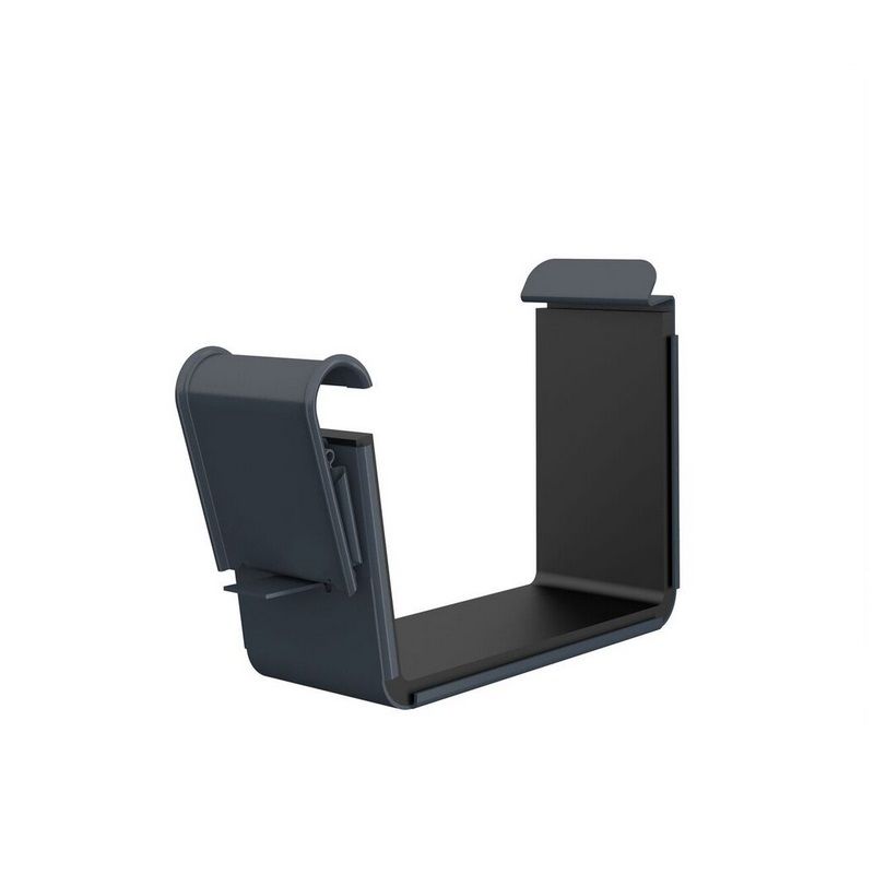 Image of Lindab 140mm Rectangular Gutter Joint - Dark Grey