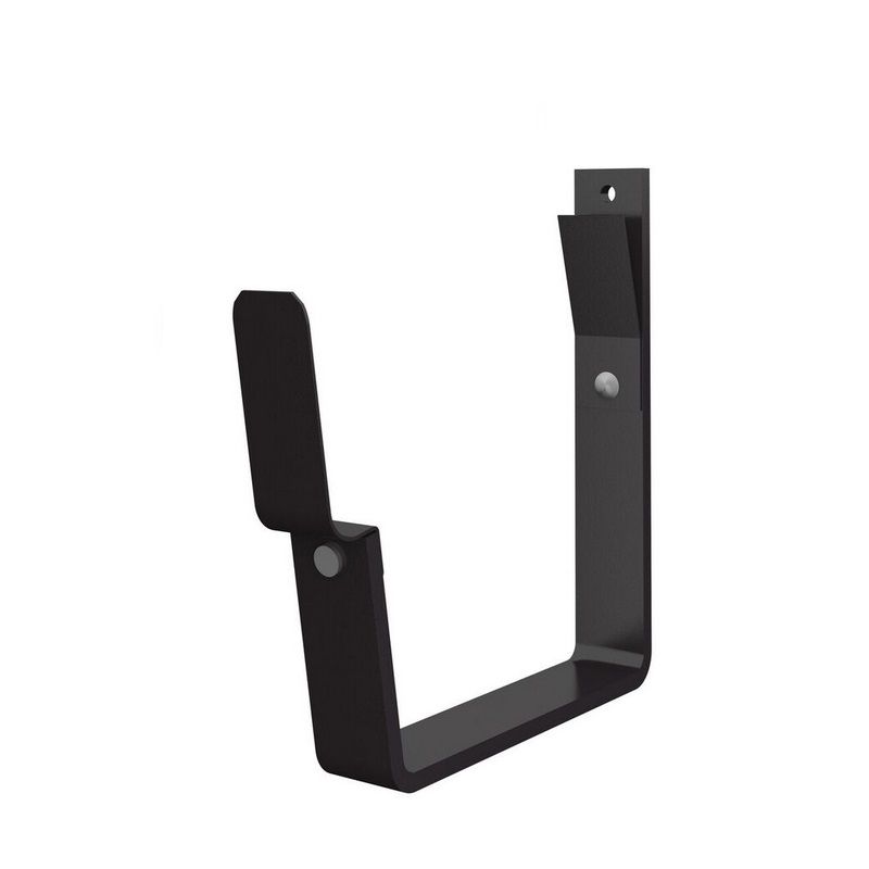 Product image for Lindab 140mm Rectangular Fascia Bracket - Coffee Brown