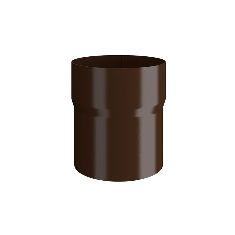 Product image for Lindab Round Pipe Connector 120mm Painted Brown