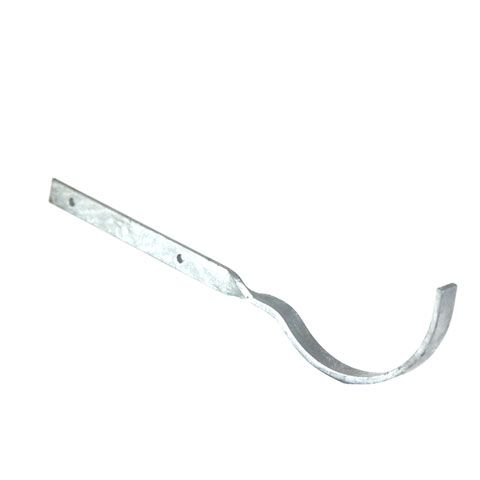Product image for Painted Steel Half Round Side Fixing Rafter Bracket - 115mm Galvanised