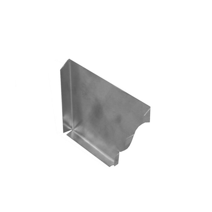Product image for Metal Gutta Stainless Steel 152mm Ogee Gutter Left Hand Stop End