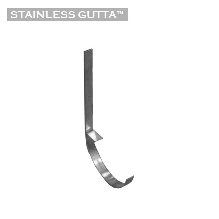 Product image for Metal Gutta Stainless Steel 125mm Half Round Gutter Rafter Bracket