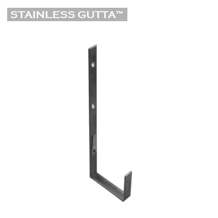 Image of Metal Gutta Stainless Steel 90mm Box Gutter Rafter Bracket