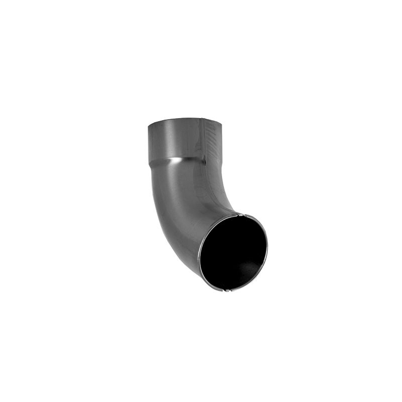 Product image for Galvanised Steel Gutter Downpipe Shoe 75mm - Lindab Magestic