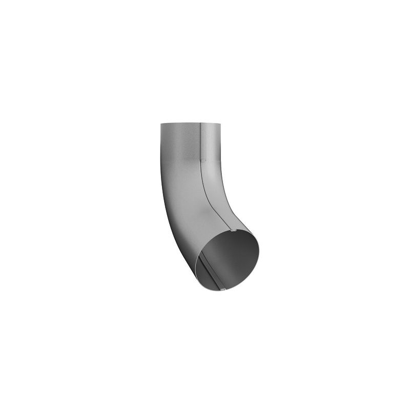 Product image for Galvanised Steel Gutter Downpipe Conical Bend 75mm - Lindab Magestic