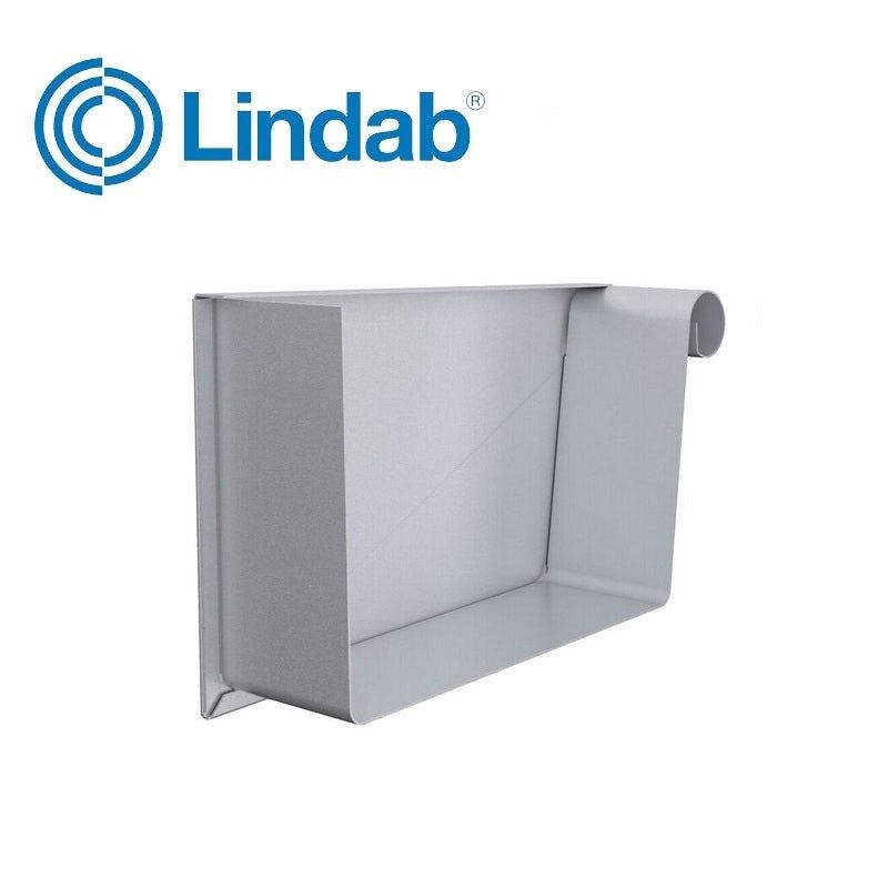 Product image for Lindab Magestic 140mm Rectangular Right Handed Stop End