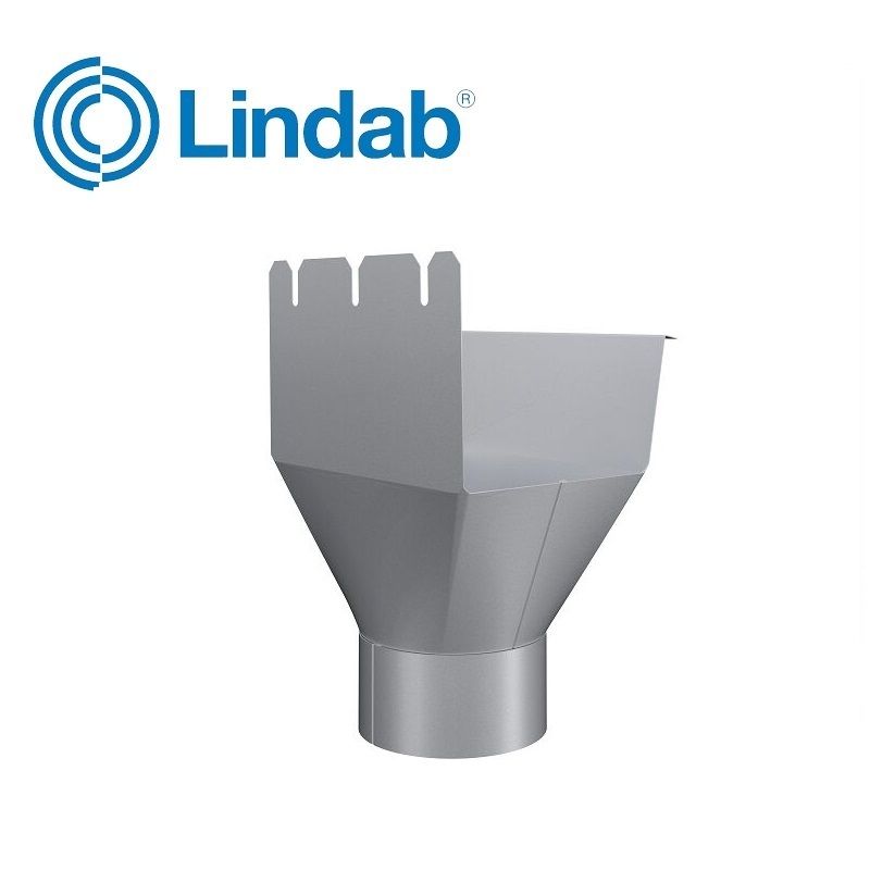 Product image for Lindab Magestic 140mm - 75mm Rectangular Gutter Outlet
