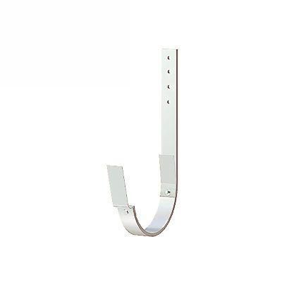 Image of Lindab Half Round Steel Rafter Bracket - Antique White
