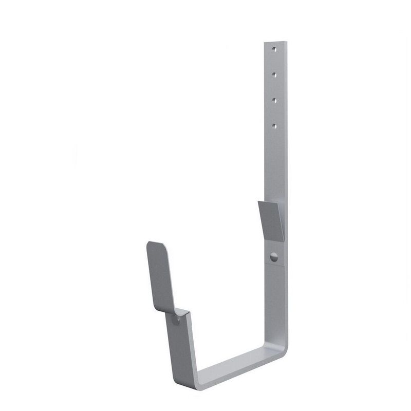 Product image for Lindab 140mm Rectangular Rafter Bracket - Silver Metallic