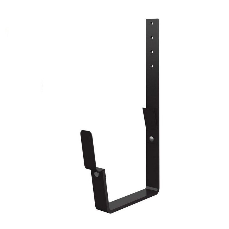 Product image for Lindab 140mm Rectangular Rafter Bracket - Coffee Brown