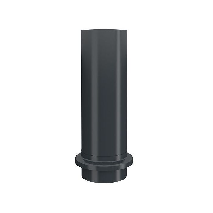 Product image for Lindab 87mm Drain Shoe - Anthracite Grey