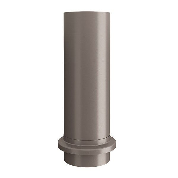 Product image for Lindab 100mm Drain Shoe - Anthracite Metallic