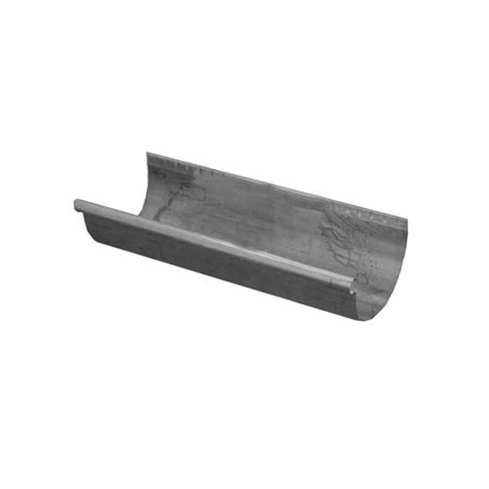 Product image for Metal Gutta Stainless Steel 185mm Half Round Gutter - 2.4m