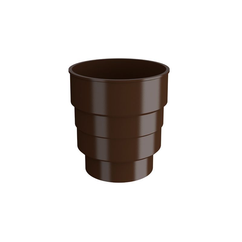Product image for Lindab HD Polythene Drainage Connector - Brown