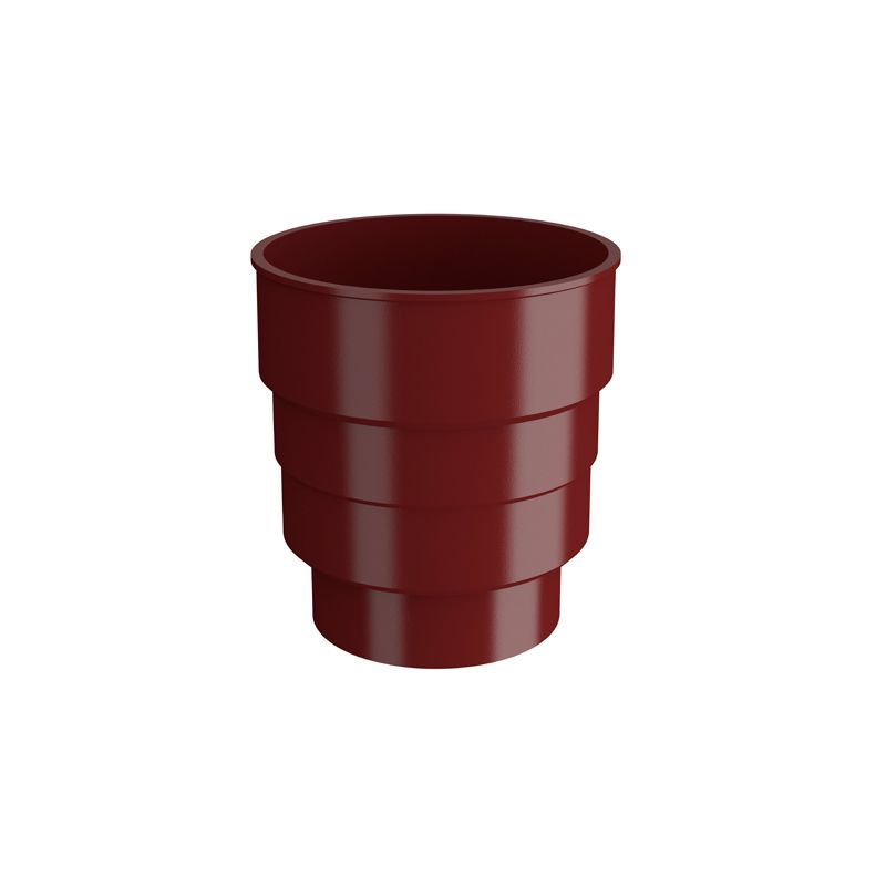 Product image for Lindab HD Polythene Drainage Downpipe - Dark Red