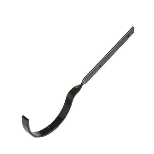 Product image for Cast Iron Deep Style Side Fixing Rafter Bracket - 100mm Black Finish