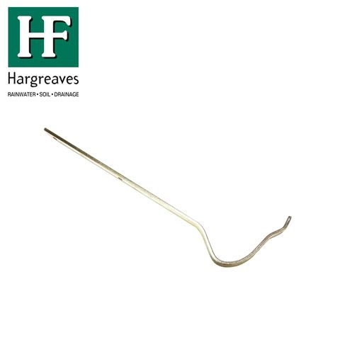 Product image for Cast Iron OG Guttering Top Fixing Rafter Bracket - 125mm Galvanised