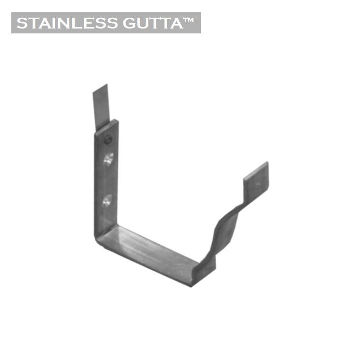 Product image for Metal Gutta Stainless Steel 152mm Ogee Gutter Fascia Bracket