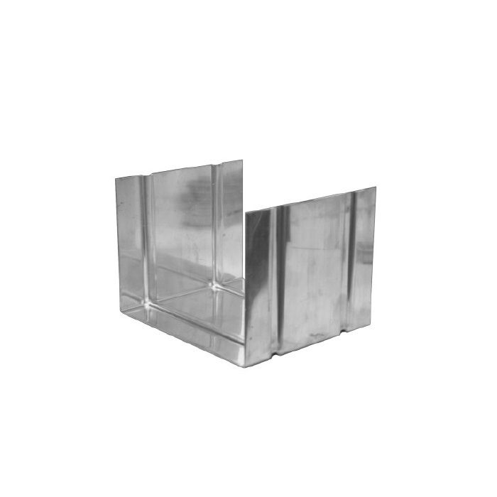 Product image for Metal Gutta Stainless Steel 120mm Box Gutter Union Bracket