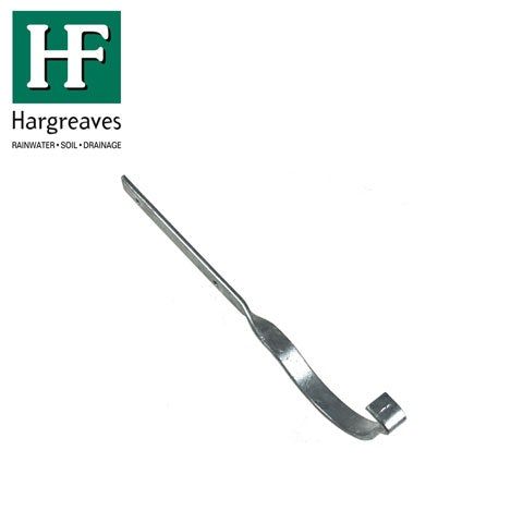 Product image for Cast Iron Beaded Gutter Side Fixing Rafter Bracket - 150mm Galvanised
