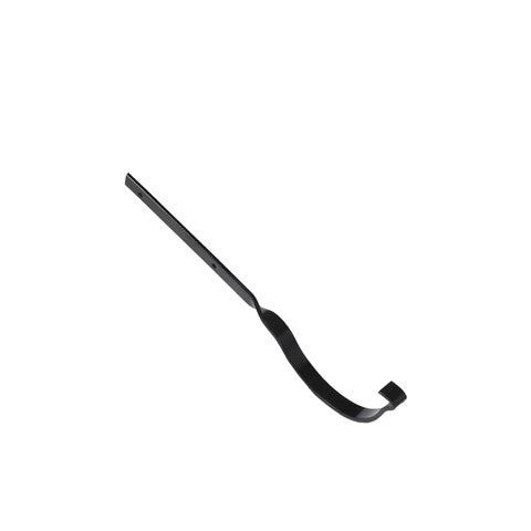 Product image for Cast Iron Beaded Guttering Side Fix Rafter Bracket -115mm Black Finish